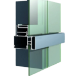 Horizontal Exposed Semi-Hidden Curtain Wall System Featured Image