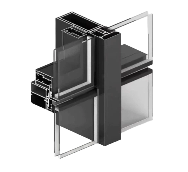 Modular Semi-Hidden Curtain Wall System | APEX EcoBuilt